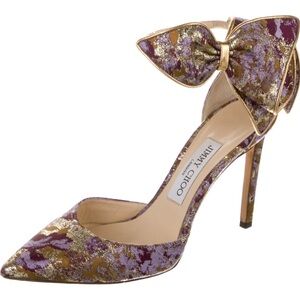 Jimmy Choo Bow D’Orsay Pumps / Heels size 37
